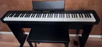 Casio cdp s360 digital piano with weighted keys.
