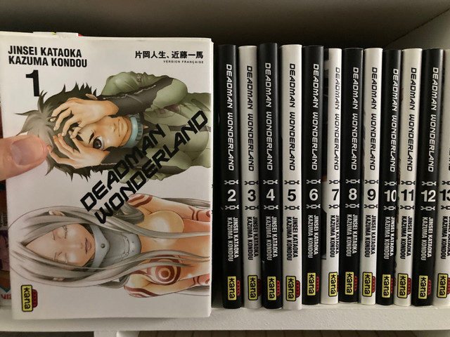 Deadman Wonderland manga, série complète, intégrale, #1-13 franç dans Bandes dessinées  à Ville de Montréal