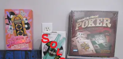 . . CHECK OUT MY OTHER GAMES . . Poker & Jukebox ARE BRAND NEW . . $17 - Head to Head Poker - SEALED...