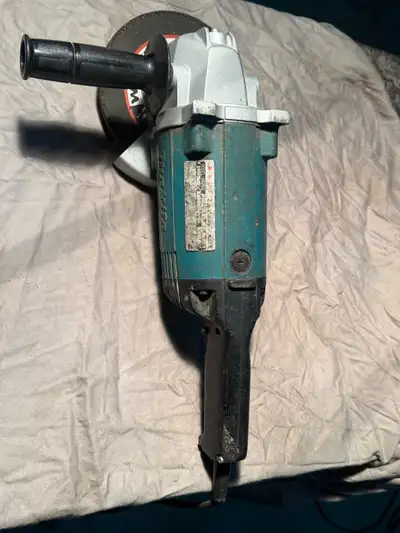 7” MAKITA GRINDER, View more