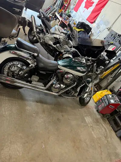 Looking to trade both bikes for a enclosed car trailer or a aluminum open tilt car trailer Will to s...