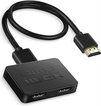 NEW 4K HDMI Splitter 1in 2out