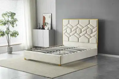 Upholstered Bed Frame, View more