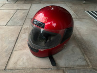 HJC Red Racing Helmet