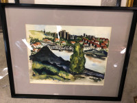 Watercolour Painting + Vast In Home Private Art Collection Sale