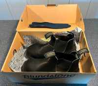 Blundstone Steel Toe Black Boots, Women’s size 7.5