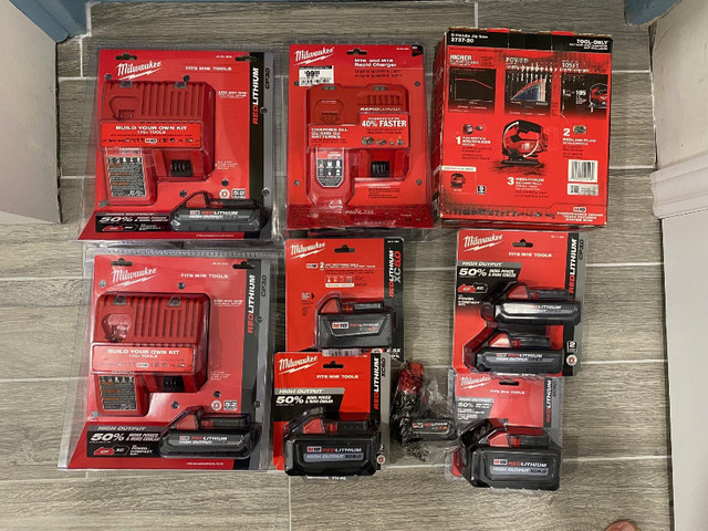Milwaukee Jig saw and batteries in Power Tools in Mississauga / Peel Region