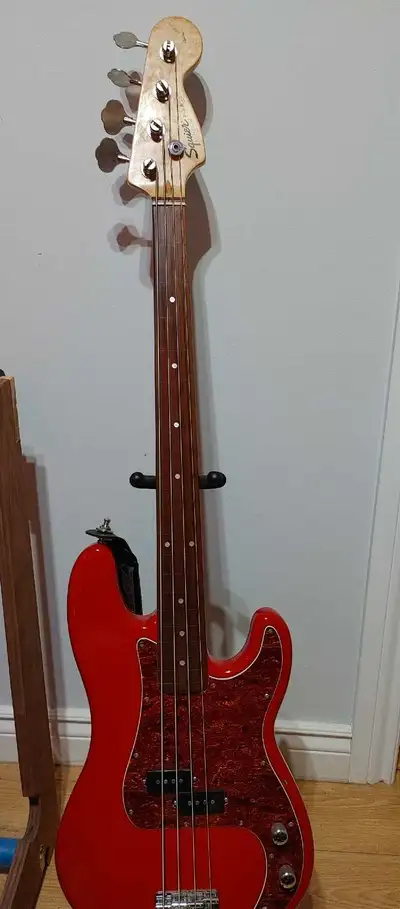 1. Squire Fretless - $300 obo 2. Acoustic Bass - $350 obo 3. Takamine Acoustic Electric (Case includ...