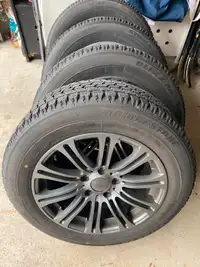 Blizzak winter tires and alloy rims 225/60/R17