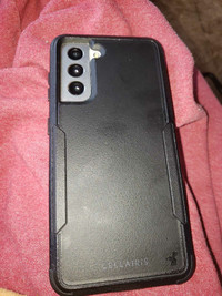 Samsung s21 with screen protector and 80$ case