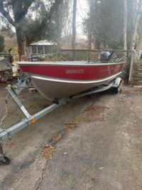 Lund SSV 16 with new Yamaha 30HP Outboard