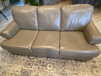 All leather Couch and love seat 