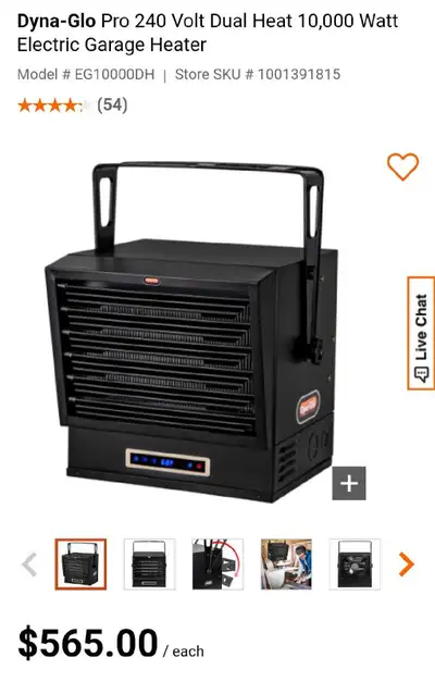garage heater, View more