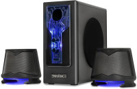 ENHANCE SB 2.1 Computer Speakers with Subwoofer Blue LED Gaming