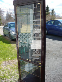 Corner Glass Cabinet
