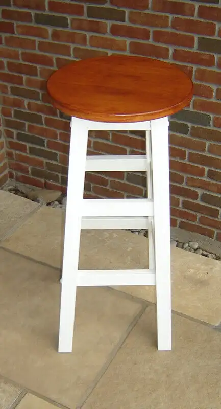 Solid Hardwood Swivel Stool - Maple Top - Excellent Condition! in Chairs & Recliners in City of Toronto - Image 5
