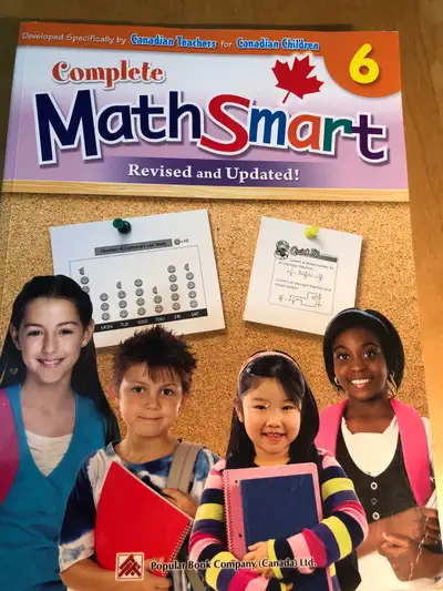 This is a Grade 6 Complete Math Smart book, perfect for helping your child excel in math! This workb...