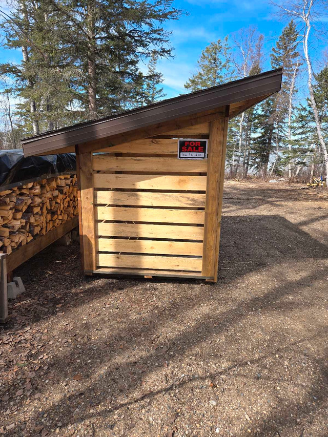 Wood storage shed@ Lakeland 521 in Outdoor Tools & Storage in Prince Albert - Image 2