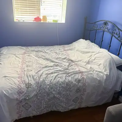 Full Bed Set Queen Mattress + Frame Set – Premium Comfort, View more