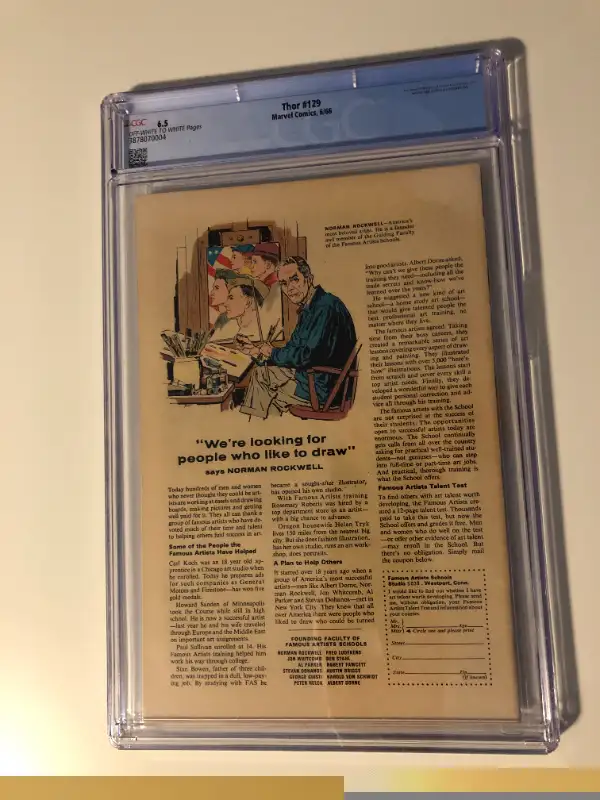 Thor #129 comic CGC 6.5 $140 OBO in Comics & Graphic Novels in City of Toronto - Image 3