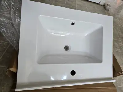 Brand new bathroom acrylic vanity sink., View more