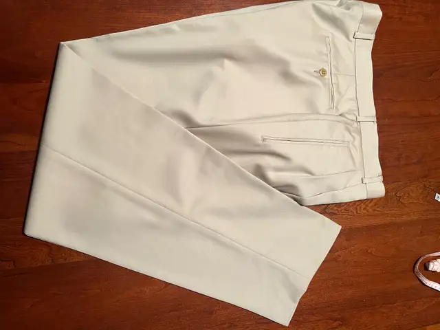 'Boss' beige dress pants for men 