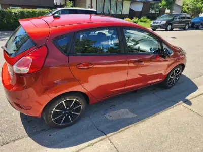 2018 Ford Fiesta 174,000km automatic transmission 4 door. With remote start and AC runs and drive pe...