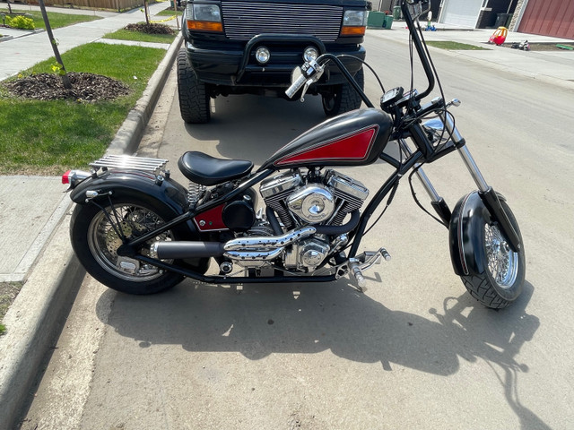 Indian Larry tribute bike - bad ass customs - article in descrip in Street, Cruisers & Choppers in Edmonton - Image 3