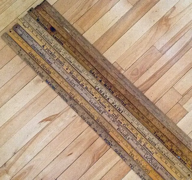 Antiquity. Collection. Set of wooden advertising rulers.63417636589185121