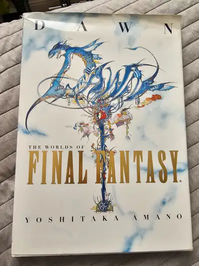 Dawn The World Of Final Fantasy Amano Art Book, View more