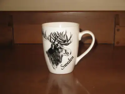 Till Hemmet Sweden Moose Coffee Mug, View more