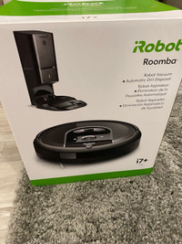 BNIB iRobot Roomba i7+ Robot Vacuum with Automatic Dirt Disposal