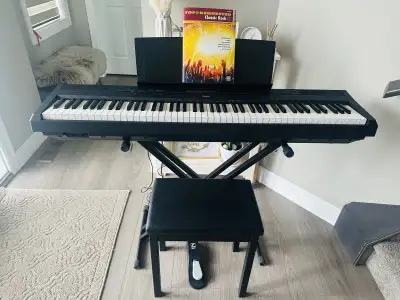 Top Quality Weighted Full Keys YAMAHA P-115 Piano Keyboard, View more