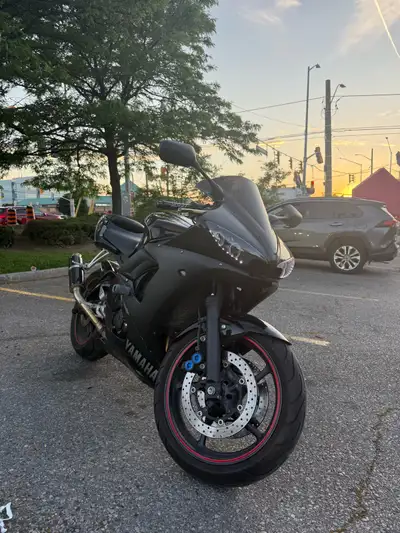 Yamaha R6 sports bike Rides great with low kilometres, no problem with the bike. Continuing to ride...