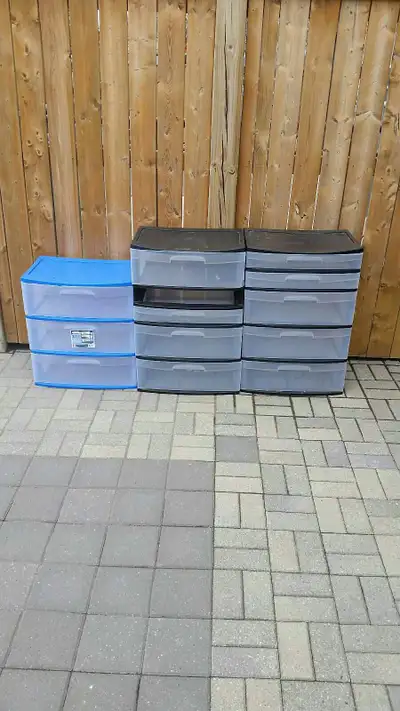 Storage Towers / Drawers $40 ( One Goes For $45+tax) No Delivery! If Ad Is Up, Then Available!