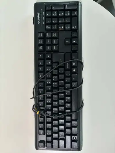 HIONTECH Wired Keyboard – Korean & English Layout, View more