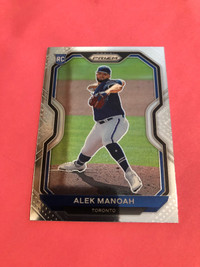 2021 Panini Prizm Alek Manoah Rookie card 