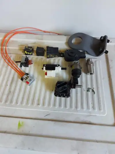 New Parts Fuel Tank Lift pump plug, Heater switch, Brake light switch, Speed sensor, Rail plug, Fuse...