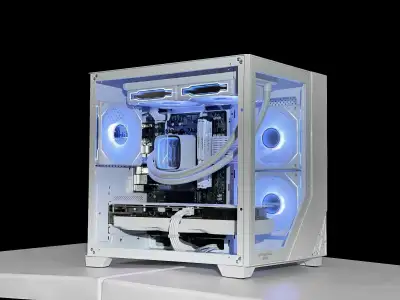 White RTX 3070 Gaming PC | Ryzen 5 | 32GB DDR4 | 1TB SSD, View more
