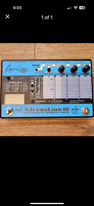 AdrenaLinn III Multi-effects Processor, View more