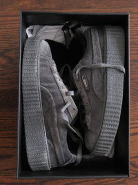 Puma Fenty Creeper Shoes - Velvet Grey - Women's Size 7