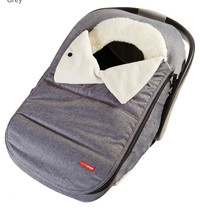 Skip Hop Winter Car Seat Cover, Stroll & Go, Heather Grey