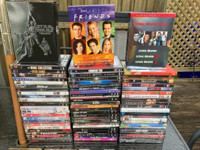 91 DVD’s Great Condition Movies