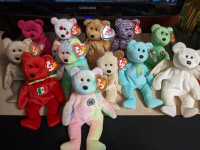 Various TY Beanie Baby and Pushies/Stuffed Animals