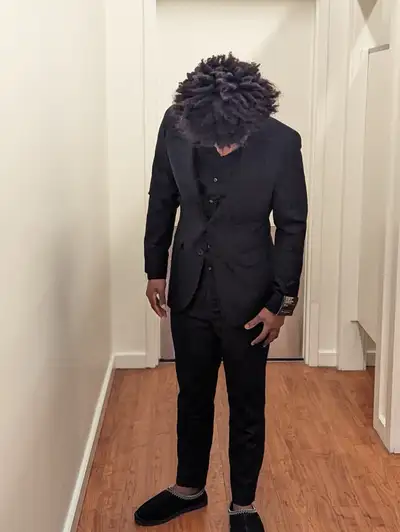 Black Prom Suit, View more