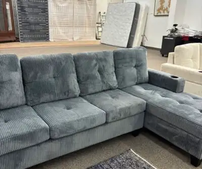 Corduroy Sectional, View more
