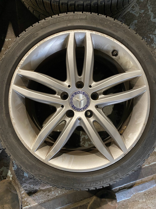 Mercedes Benz C-Class Winter Rims/ Winter tires 225/45R 17 in Tires & Rims in City of Toronto - Image 4