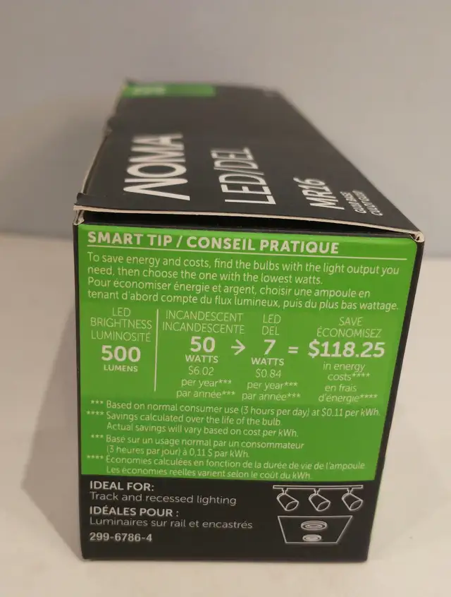 Noma LED light bulbs in Indoor Lighting & Fans in Ottawa - Image 7