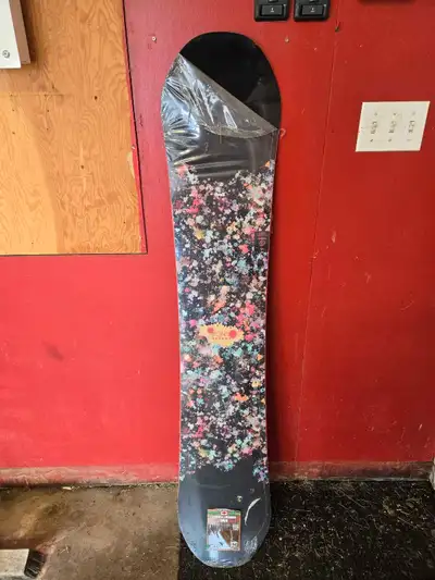 Snowboard - never used still in wrapping Bindings - never used still in the box Nitro Boots - size 7...