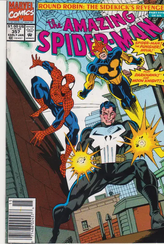 Marvel Comics - Amazing Spider-Man - Issues #353 to 358. in Comics & Graphic Novels in Oshawa / Durham Region - Image 6